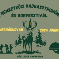 Vadgasztronómiai Fesztivál és Borfesztivál 2024 Nemesnádudvar