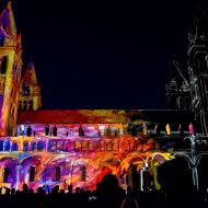 Zsolnay Fényfesztivál 2024 Pécs. Zsolnay Light Art Nemzetközi Fényfestőverseny