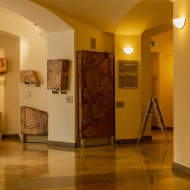 Középkori és kora újkori kőtár látogatható állandó kiállítás keretében a Magyar Nemzeti Múzeumban