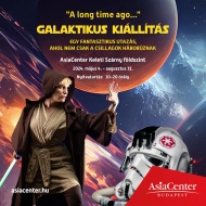 Star Wars - Csillagok háborúja kiállítás 2024 Budapest. Megelevenedik a galaxis és hősei világa