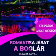 Romantikus hajózás a Holt-Körösön, lepje meg párját a Boglár sétahajó romantika járatával! Romantikus hajózás a Holt-Körösön, lepje meg párját a Boglár sétahajó romantika járatával!