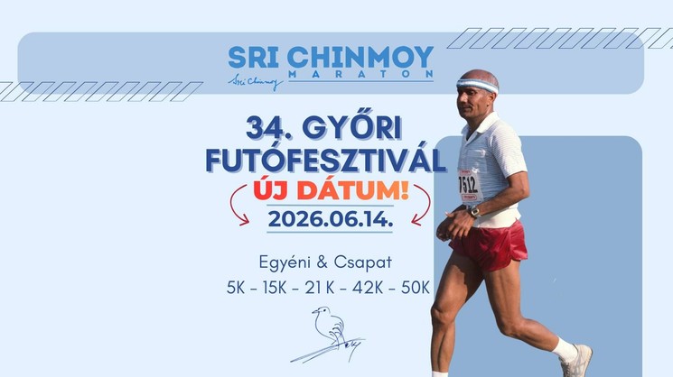 Sri Chinmoy Futófesztivál Győr 2026