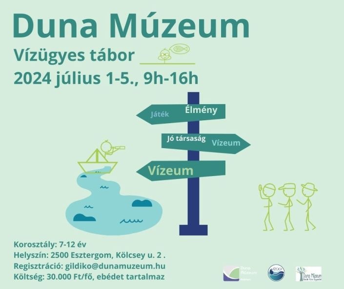 Esztergomi nyári programok 2024. Nyári tábor a Duna Múzeum