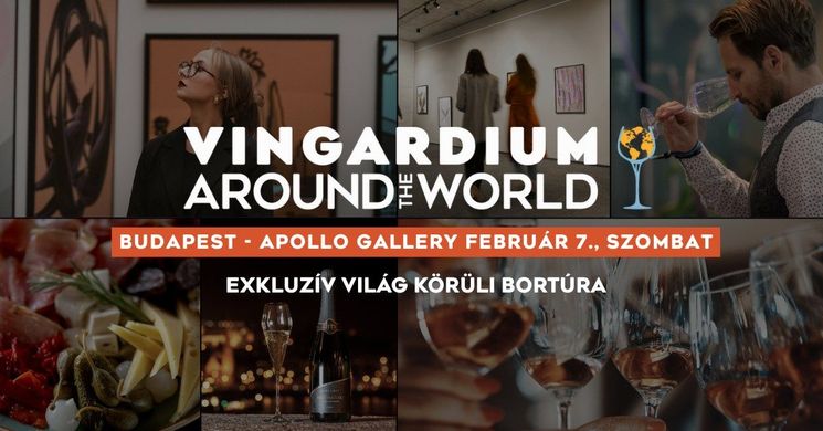 Vingardium Budapest 2026. Borkóstoló programok, események, rendezványek