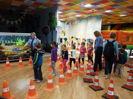 OVI Zsaru program Budapesten, csoportoknak a Campona Játszóházban