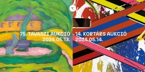 Aukciós kiállítás a Virág Judit Galériában 2024. A 14. Kortárs Aukció, 75. Tavaszi Aukció kiállítása