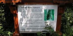 Csomoros-sziget tanösvény Barcs, ökotúra a Duna-Dráva Nemzeti Parkban