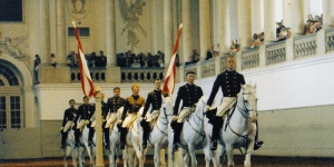 Spanyol lovasiskola látogatás Bécsben