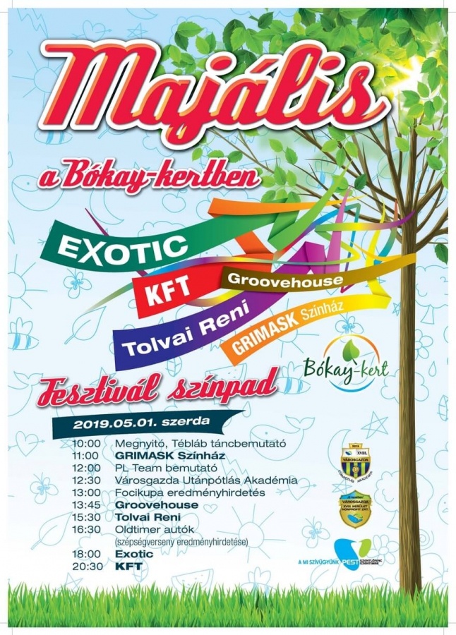 Majális 13 kerület 2019