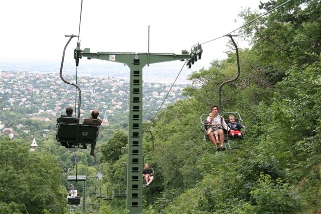 budapest libegő térkép Libegő Budapesten, repülő székekkel Budapest felett a János hegyen  budapest libegő térkép