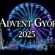 Advent Győr 2025. Ünnepi programok, óriáskerék, jégpálya, körhinta, kisvonat