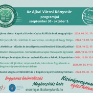 Országos Könyvtári Napok Ajka 2023 Országos Könyvtári Napok Ajka 2023