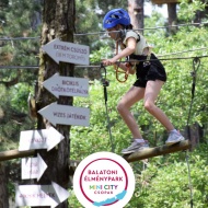 Balatoni kalandpark, családbarát élménypark izgalmas játékokkal, új élményelemekkel Csopakon