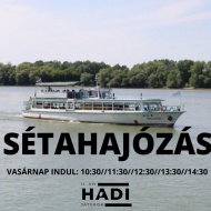 Sétahajózás a Dunán a komáromi Monostori Erőd szervezésében Sétahajózás a Dunán a komáromi Monostori Erőd szervezésében
