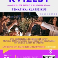 Kvízest Csömör 2025. Elegáns est a tudás és jó társaság jegyében a Privilège Bistro & Restaurantban