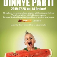 Campona Játszóház programok 2019. Dinnye parti Campona Játszóház programok 2019. Dinnye parti