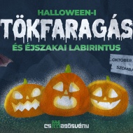Halloween Ópusztaszer 2023. Tökfaragás és töklámpás éjszakai bolyongás a labirintusban Halloween Ópusztaszer 2023. Tökfaragás és töklámpás éjszakai bolyongás a labirintusban