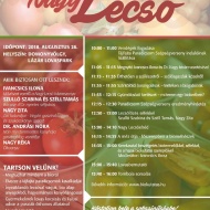 Lecsófőzés 2018. Talajtól a tányérig biokampány zárórendezvény Nagy Lecsó címmel Lecsófőzés 2018. Talajtól a tányérig biokampány zárórendezvény Nagy Lecsó címmel