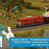 Tavaszi szünet programok Budapesten, húsvéti vonatfesztivál a MINIVERSUM-ban Tavaszi szünet programok Budapesten, húsvéti vonatfesztivál a MINIVERSUM-ban