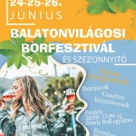 Balatonvilágosi Borfesztivál és Szezonnyitó 2022 Balatonvilágosi Borfesztivál és Szezonnyitó 2022