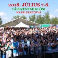 Tápszentmiklósi Nyári Fesztivál 2018 Tápszentmiklósi Nyári Fesztivál 2018