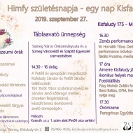 Himfy Fesztivál Sümegen 2019. Himfy születésnapja - Egy nap Kisfaludyval Himfy Fesztivál Sümegen 2019. Himfy születésnapja - Egy nap Kisfaludyval