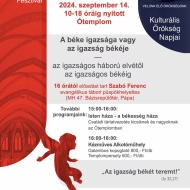 Ars Sacra Fesztivál - Nyitott Templomok Napja Pápa 2023 Ars Sacra Fesztivál - Nyitott Templomok Napja Pápa 2023