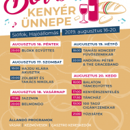 Bor és Kenyér Ünnepe Siófok 2019 Bor és Kenyér Ünnepe Siófok 2019