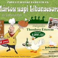Márton nap Zánkán libavacsorával és újborkóstolóval a Theodora Étteremben Márton nap Zánkán libavacsorával és újborkóstolóval a Theodora Étteremben