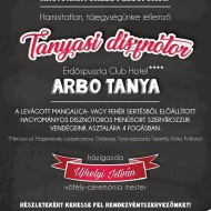 Hagyományos tanyasi disznótor csoportoknak Debrecenben, az Erdőspuszta Club Hotelben Hagyományos tanyasi disznótor csoportoknak Debrecenben, az Erdőspuszta Club Hotelben