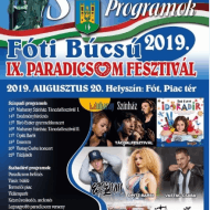 Paradicsomfesztivál és Fóti Búcsú 2019 Paradicsomfesztivál és Fóti Búcsú 2019