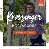Borvacsora Debrecenben a Kvaszinger borászattal október 23-án az Erdőspuszta Club Hotel éttermében Borvacsora Debrecenben a Kvaszinger borászattal október 23-án az Erdőspuszta Club Hotel éttermében