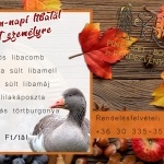 Márton-napi libaételek, balatoni libavacsora a Szent Kristóf Pincészet és Borétteremben Márton-napi libaételek, balatoni libavacsora a Szent Kristóf Pincészet és Borétteremben
