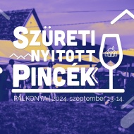 Szüreti Nyitott Pincék Palkonya 2024