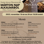 Márton napi libalakoma és Újbor köszöntő a villányi Polgár Pince és Panzióban Márton napi libalakoma és Újbor köszöntő a villányi Polgár Pince és Panzióban