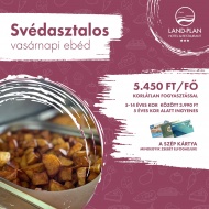 Svédasztalos ebéd Győrben korlátlan fogyasztással minden vasárnap
