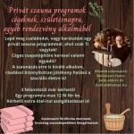Mór szaunaprogramok cégeknek, születésnapra és egyéb rendezvényre az Öreg Prés Butikhotelben Mór szaunaprogramok cégeknek, születésnapra és egyéb rendezvényre az Öreg Prés Butikhotelben