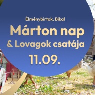 Márton-napi fesztivál 2023. Márton-nap és Lovagok csatája az Élménybirtokon Márton-napi fesztivál 2023. Márton-nap és Lovagok csatája az Élménybirtokon