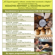 Kovászos kenyérkészítés programok 2024. Ismerje meg a kenyérkészítés fortélyait Valkonyai Portánkon!