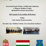 Magyar Kultúra Napja 2019 Ballószög Magyar Kultúra Napja 2019 Ballószög