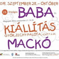Országos Baba- és Mackó Kiállítás 2019 Győr Országos Baba- és Mackó Kiállítás 2019 Győr