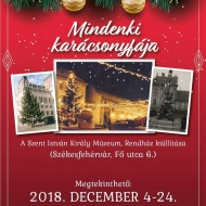 Székesfehérvári kiállítás 2018. Mindenki karácsonyfája időszaki kiállítás a Rendházban Székesfehérvári kiállítás 2018. Mindenki karácsonyfája időszaki kiállítás a Rendházban
