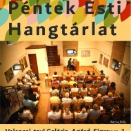 Péntek Esti Hangtárlat 2019 Agárd Péntek Esti Hangtárlat 2019 Agárd