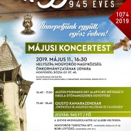 Mogyoród koncert 2019. Májusi koncertest Mogyoród koncert 2019. Májusi koncertest
