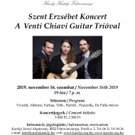 Kastélykoncert 2019. Szent Erzsébet napi gyertyafényes hangverseny Kastélykoncert 2019. Szent Erzsébet napi gyertyafényes hangverseny