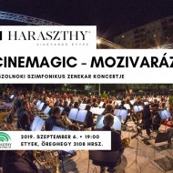 Mozivarázs a Haraszthy Amfiteátrumban, a Szolnoki Szimfonikus zenekar koncertje Mozivarázs a Haraszthy Amfiteátrumban, a Szolnoki Szimfonikus zenekar koncertje