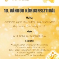 Vándor Kórusfesztivál 2018 Lajosmizse Vándor Kórusfesztivál 2018 Lajosmizse