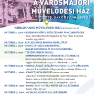 Városmajori Művelődési Ház Nyíregyháza program 2019 Városmajori Művelődési Ház Nyíregyháza program 2019