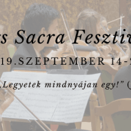 Ars Sacra Fesztivál 2018 Ars Sacra Fesztivál 2018