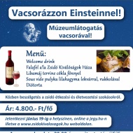 Múzeumok éjszakája Balatonfüred 2019. Vacsorázzon Einsteinnel a Zsidó Kiválóságok Házában! Múzeumok éjszakája Balatonfüred 2019. Vacsorázzon Einsteinnel a Zsidó Kiválóságok Házában!
